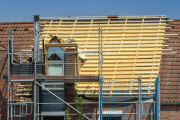 Naklejka premium roof_renovation