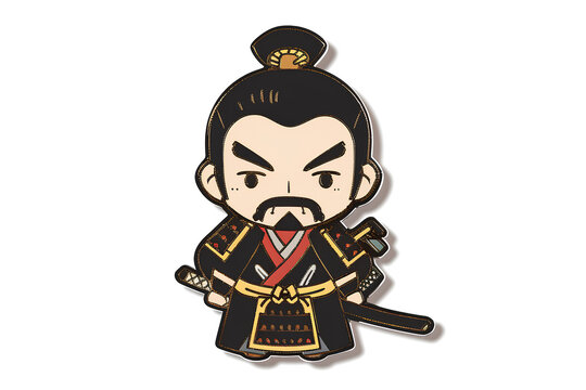 かわいい戦国武将のキャラクター