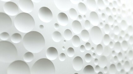 Close-up of textured wall with circles
