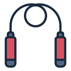 Jump rope icon for cardio and fitness workouts