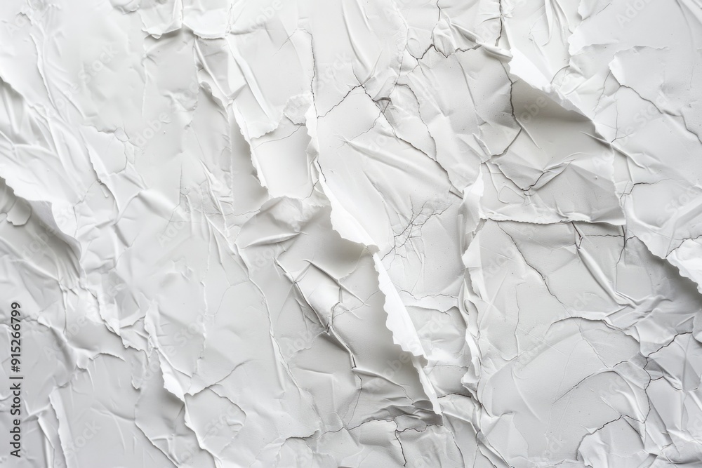 Poster a close-up shot of white paint on a wall with smooth finish and texture