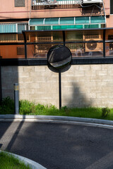 street lamp on the street