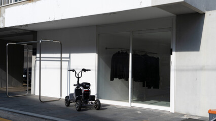 motorcycle on the street