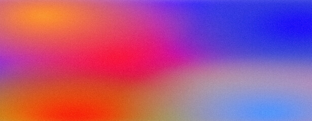 Noisy Texture and Colorful Gradient Abstract Backdrop multiple color background