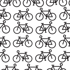 set of bicycles