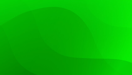 Minimal geometric background. Green elements with fluid gradient. Eps10 vector