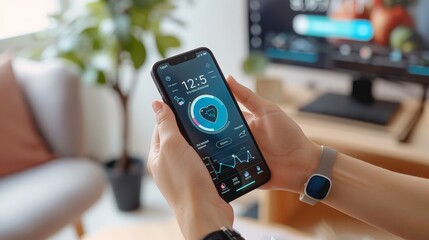 Envision a smartphone with advanced health monitoring capabilities, tracking your fitness, sleep patterns, and vital signs to help you stay healthy.