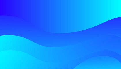 Abstract blue geometric gradient background design. Vector illustration