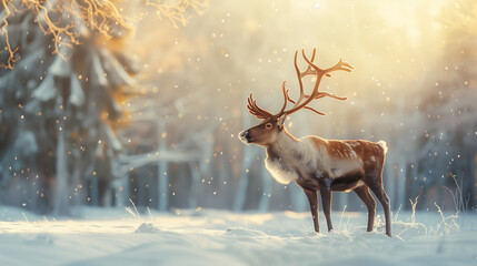 Majestic reindeer