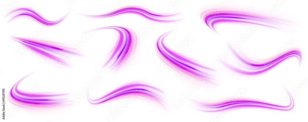 Poster Vector png swirl trail effect. Abstract vector fire circles, sparkling swirls and energy light spiral frames. Database fast data transfer acceleration.	