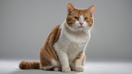 Obraz premium Cute and beautiful cat picture