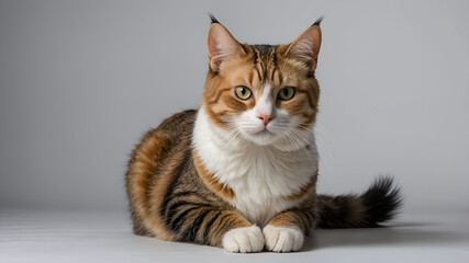 Obraz premium Cute and beautiful cat picture