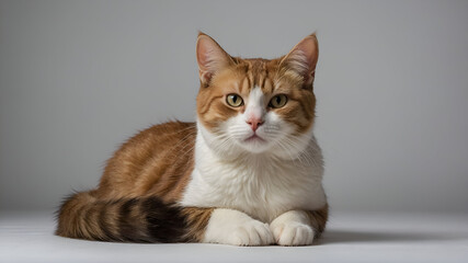 Obraz premium Cute and beautiful cat picture