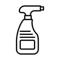 Cleaning Supplies line icon