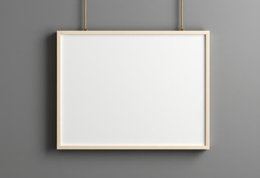 Marco en blanco para mockup
