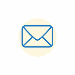 message letter icon vector sign
