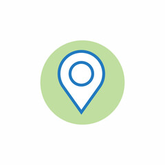 location place vector icon sign