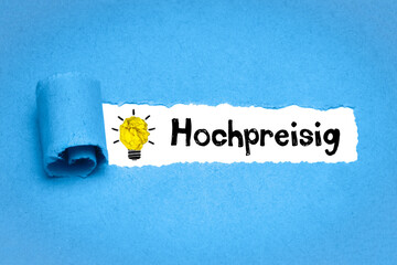 Hochpreisig	