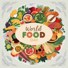World food day design for social media and other food design