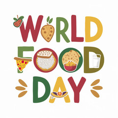 World food day design for social media and other food design
