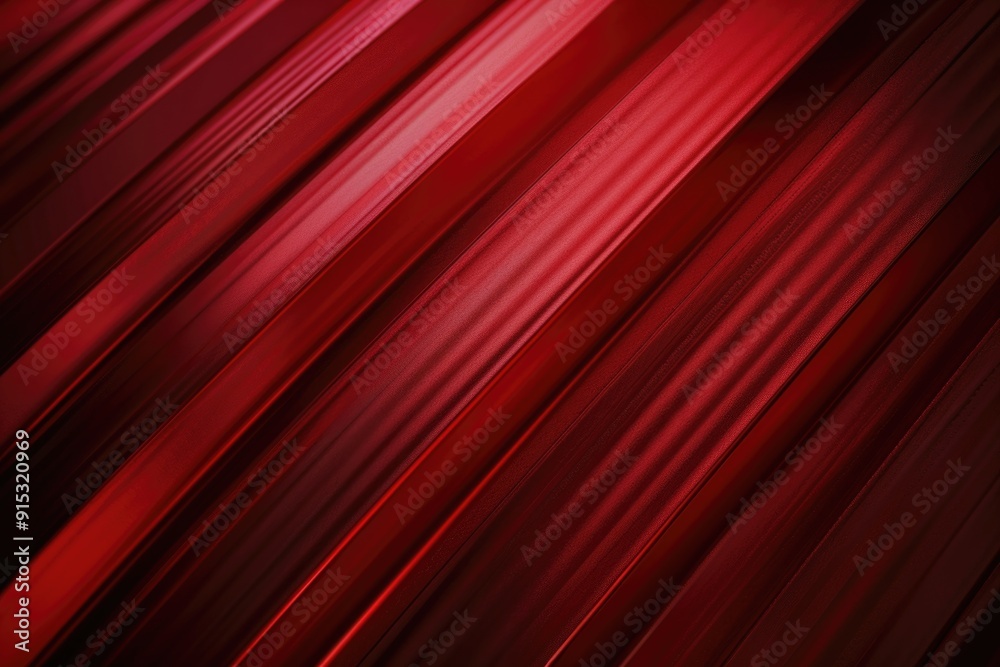 Poster A detailed shot of a red and black design, suitable for use in various contexts where bold colors are needed