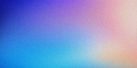 blue purple grainy gradient abstract background, noise texture effect, banner poster header design