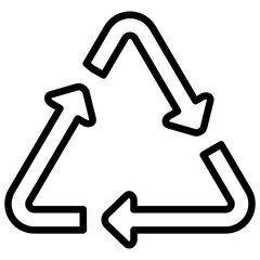 Recycling icon