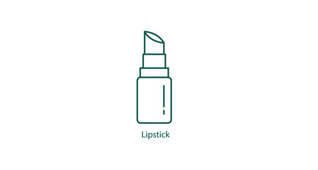 Classic Lipstick with Cap Icon Image