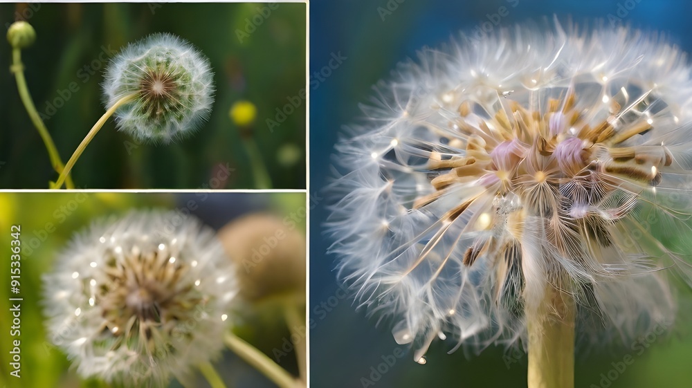 Wall mural Pusteblume