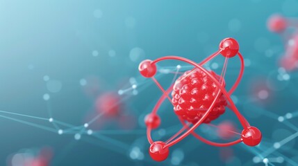 Visualization of energy levels in an atom