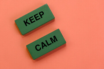 Keep Calm Message