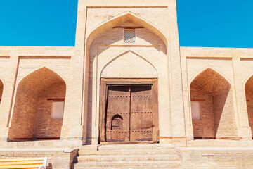 Ancient streets of the old city of Bukhara.