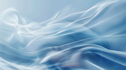 Naklejka premium Cold Blue Background, Generative AI Illustration