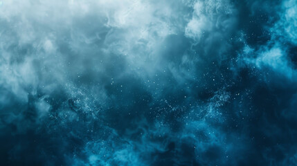Fototapeta premium Cold Blue Background, Generative AI Illustration