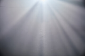 Abstract solar glare, digital glare, rainbow glare on a black background. An overlay for your design. With space to copy. High quality photo