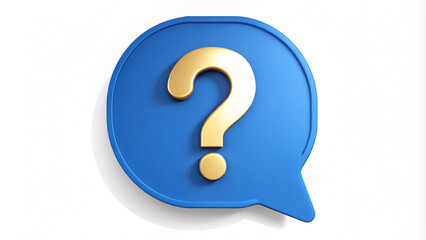 Question mark, faq Q & A , question bubble icon model asking solution logo information	