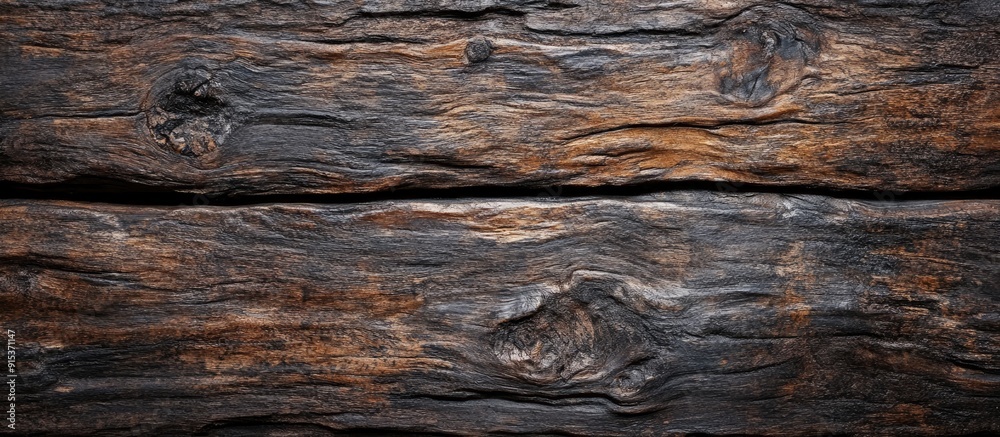 Aufkleber texture of natural bark wood background wooden planks. with copy space image. place for adding text 