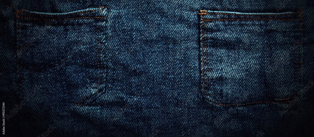 Poster denim texture for your design. with copy space image. Place for adding text or design