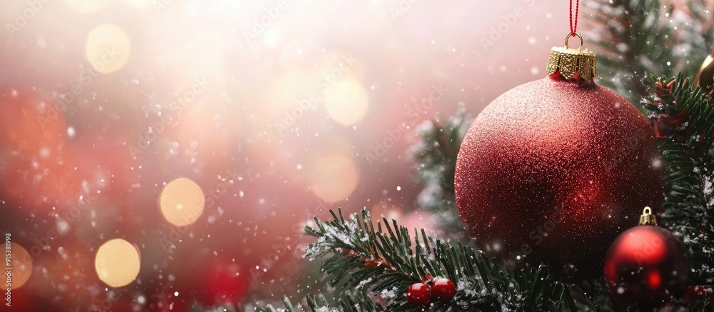 Aufkleber Christmas. with copy space image. Place for adding text or design