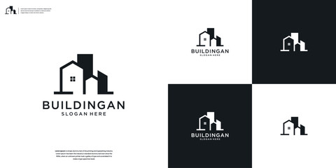 building Logo design vector inspiration.