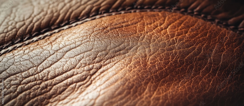 Aufkleber brown leather texture background. with copy space image. place for adding text or design