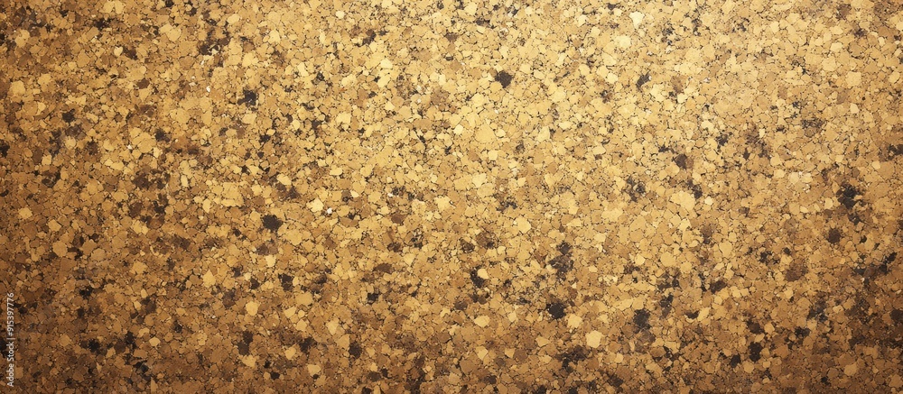 Poster Textured background in brown and yellow of cork board. with copy space image. Place for adding text or design