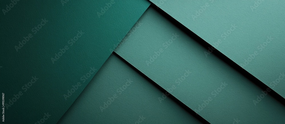 Poster green color applied to paper background texture. with copy space image. place for adding text or des