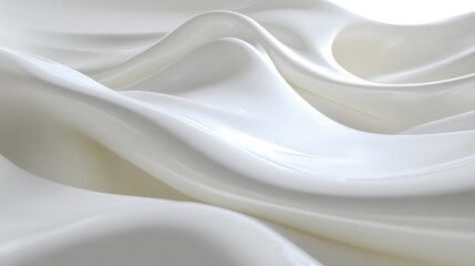 In the undulating waves of a pristine, creamy surface, find peace and tranquility, a reminder of life's subtle yet profound elegance.