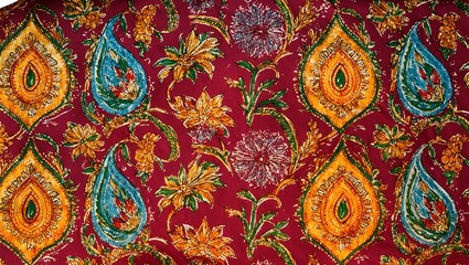 Fototapeta premium batik in various household furnishings