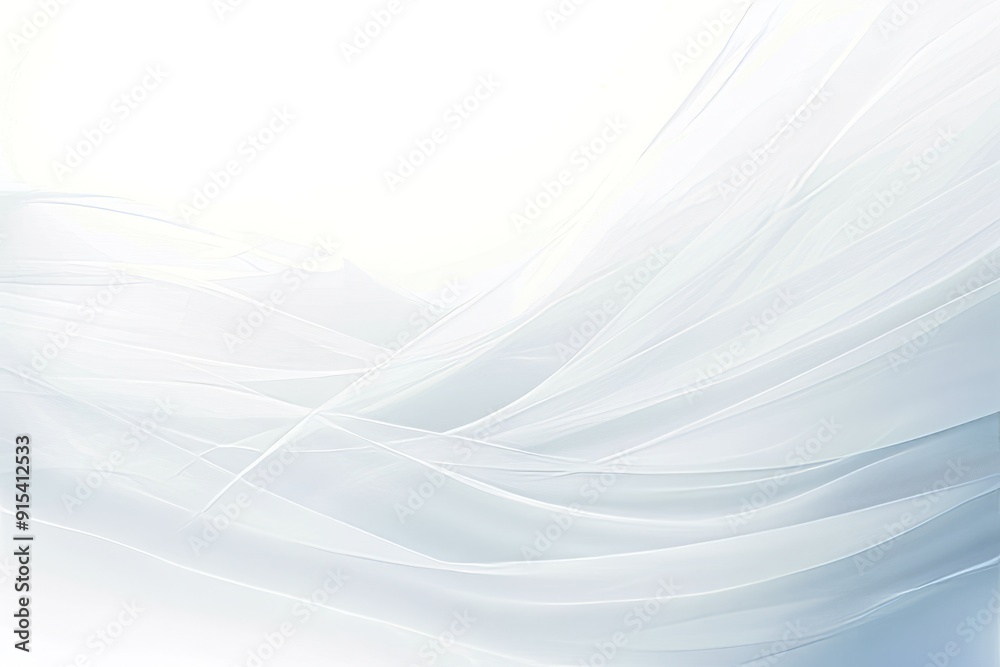 Wall mural simple white background with a very light, soft gradient from top to bottom