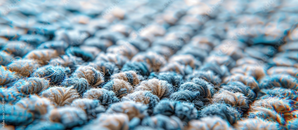 Poster Carpet design texture backdrop. with copy space image. Place for adding text or design