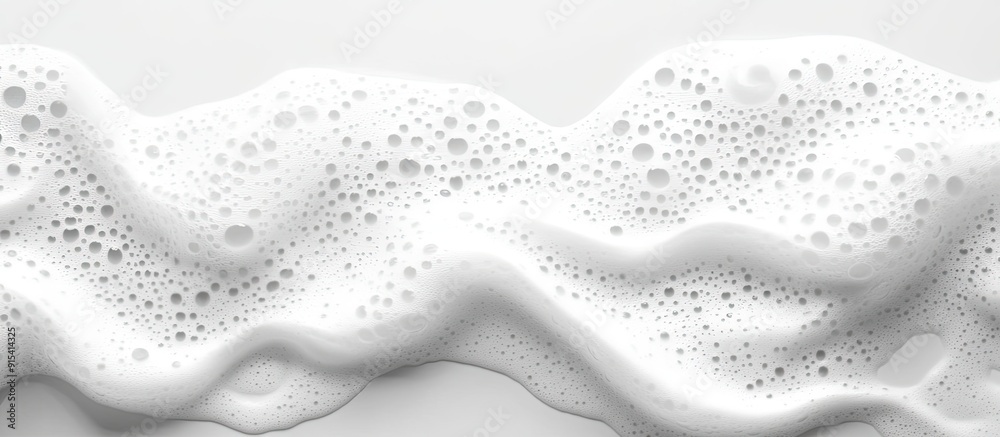 Leinwandbilder white foam background. with copy space image. place for adding text or design