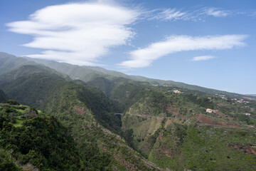 Fototapeta premium La Palma - Gebirgspanorama