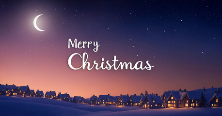 Fototapeta premium merry christmas illustration background